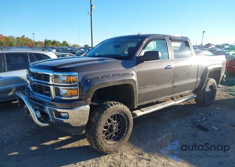 2014 Chevrolet Silverado 1500 2Lt из США, поврежденный, VIN 3GCUKREC2EG461495